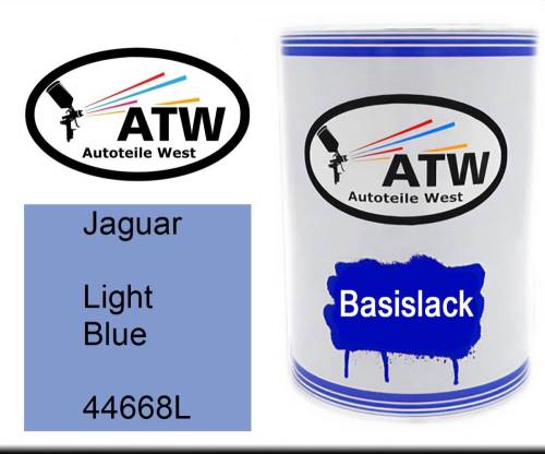 Jaguar, Light Blue, 44668L: 500ml Lackdose, von ATW Autoteile West.